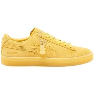 Puma suede/leather combo classic sneakers